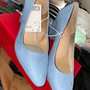 Soft Blue Heels